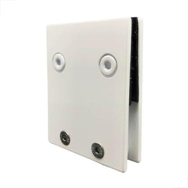 Imagem de Carrinho Duplo P/Trilho Invertido Concava 1126Dcp Branco