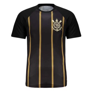 Imagem de CAMISETA COIMBRA CORINTHIANS LOGO MASCULINO - PRETO GG-Masculino