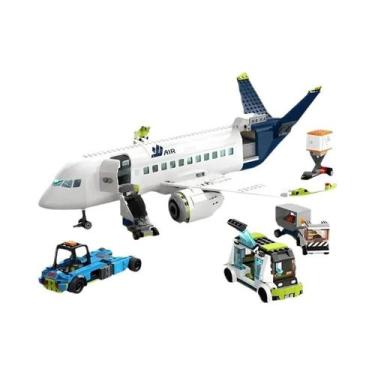 Imagem de Blocos De Montar Para Crianças Série Cidade Terminal De Carga Aeronave