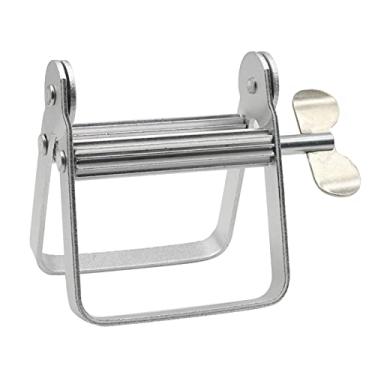 Imagem de Phefop Espremedor de Tubo de Pasta de Dente, Espremedor de Tubo de Pintura de Metal, Dispensador Portátil de Pasta de Dente para Cosméticos, Tintura de Cor, Creme para As Mãos,