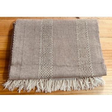 Imagem de Mantas Decorativas 100% Algodão - Conjunto Luxuoso para Cama e Sofá, Modelos Exclusivos, Macias e Laváveis(M.ÁRABE 2,40mx180m CARAMELO)