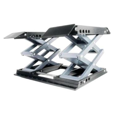 Imagem de Esquirla Elevador de carros em escala 1/18, modelo para oficina mecânica faça você mesmo, miniatura de máquina de manutenção com 3 alturas ajustáveis, ideal, Preto