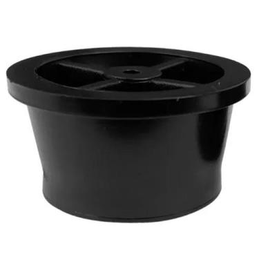 Imagem de Pés Sapata Para Móveis Plástica Varios Tipo e tamanhos para Sofás, Puf