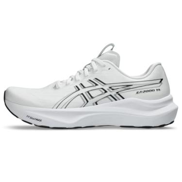 Imagem de ASICS Tênis masculino Gt-2000 14, Branco/preto, 41