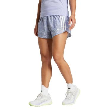 Imagem de Short Adidas Own the Run CLIMACOOL Três Listras Feminino-Feminino