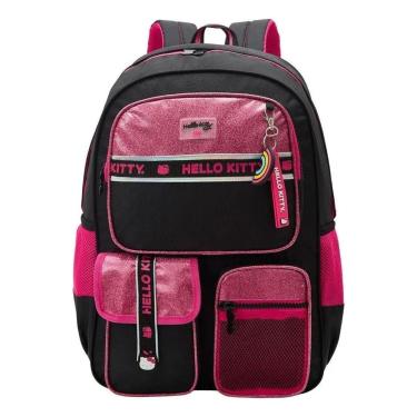 Imagem de MOCHILA DE COSTAS ESCOLAR HELLO KITTY 14332 ORIGINAL XERYUS-Feminino