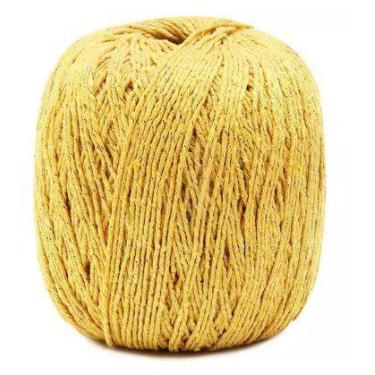 Imagem de Barbante EuroRoma Brilho Ouro 4/6 400g - Cor 450 Ouro - no-brand