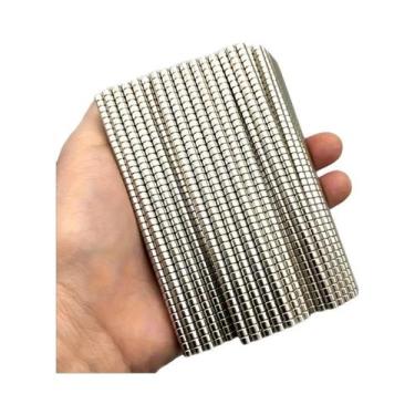 Imagem de 50pcs 4x3mm ímãs pequenos  disco redondo forte para quadros brancos, f