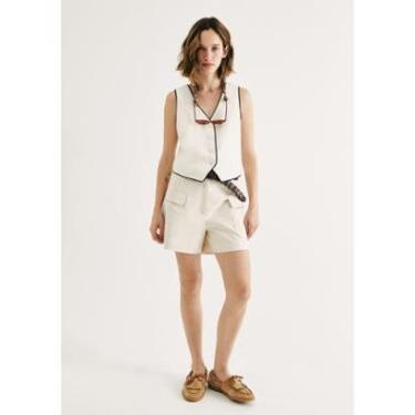 Imagem de Shorts Feminino De Alfaiataria-Feminino