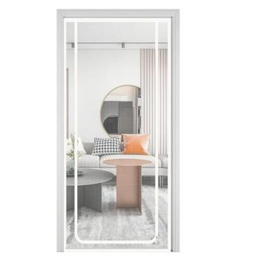 Imagem de Porta Tela Para Gatos,Tela Portátil Para Portas - Proteção Portátil 90X220 cm para Escadas, Corredores, Apartamentos, Varandas e Acessos Práticos