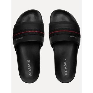 Imagem de Chinelo Aramis Masculino Slide ARM1137 Tape Preto-Masculino