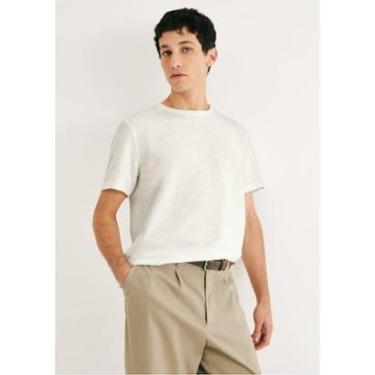 Imagem de Camiseta Masculina Texturizada Regular-Masculino