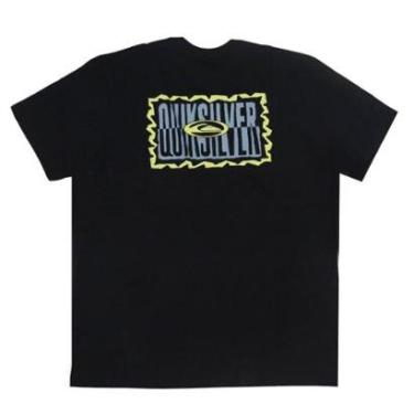 Imagem de Camiseta Quiksilver Gotam Foam - Preto-Masculino