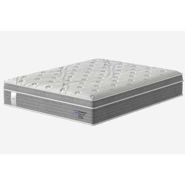 Imagem de Colchão Queen c/ Vibro Massagem Molas Ensacadas Masterpocket Liverpoll Ultra Gel New Euro Pillow (158x198x36) - Probel