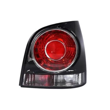 Imagem de FLJOYOEU Caixa da lâmpada traseira traseira sem lâmpadas, luz de para-choque, acessórios automotivos, compatível com VW POLO 2006 2007 2008 2009 2010 (preto direito)