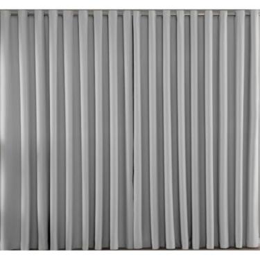 Imagem de Cortina Blackout 6.00m x 2.80m - Tecido Funcional para Ambientes Domésticos, Bloqueia Luz e Garante Privacidade (Gelo,3,00 x 2,80)