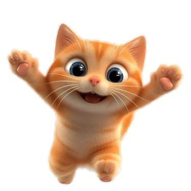 Imagem de Adesivos de decalque de carro de gato laranja fofos, adesivos de carro à prova d'água e decalques para SUV, porta-malas e porta traseira, decalques de janela de carro, conjunto de 2 peças, adesivo