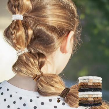 Imagem de 10 suportes para rabo de cavalo Grab & Go, excepcionalmente seguro com fixação suave (colorido)