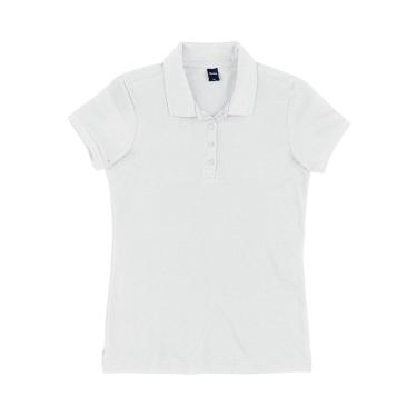 Imagem de Camisa Polo Básica Slim Em Malha Piquê Feminina-Feminino
