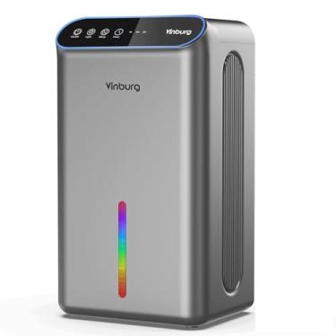 Imagem de Desumidificador para casa silenciosos desumidificadores para porão 2,5 g, 800 pés quadrados