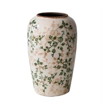 Imagem de Vasos de cerâmica para flores, arranjos florais decorativos para mesas jantar casamento, escritórios e quartos Decoração de casa