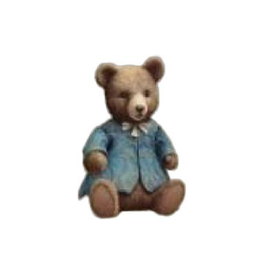 Imagem de Kit 3 Quadros Quarto Bebê Ursos Vintage 33X24Cm