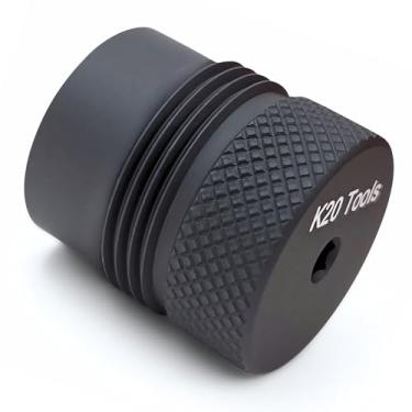 Imagem de K20 Tools Fast Cap - Adaptador de troca rápida de cartucho de cilindro de CO2 - Compatível com BYRNA SD, EP, LE, HD (preto)