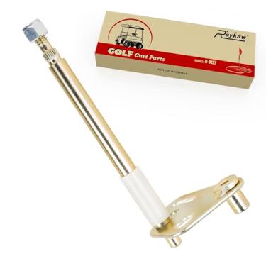 Imagem de Roykaw Substituição do conjunto de haste pivô do acelerador de carrinho de golfe compatível com modelos elétricos e a gás Club Car DS 1996, haste de pivô de carrinho de golfe, OEM # 1020260-01