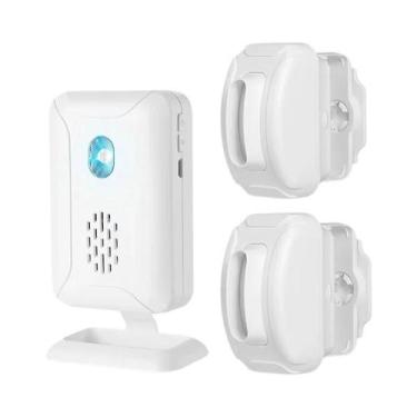 Imagem de Campainha Sem Fio Com Sensor De Movimento E Luz Noturna, 36 Toques, Al