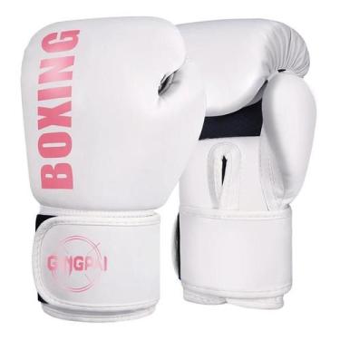 Imagem de Luvas De Boxe Profissionais Para Adultos 6/8/10/12oz Para Homens E Mul