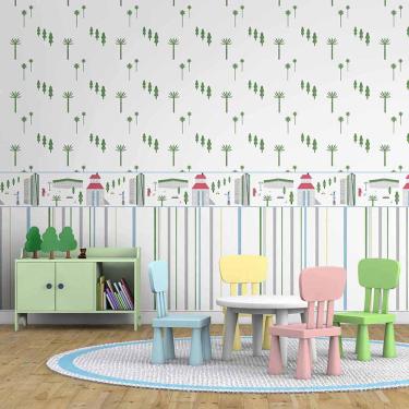 Imagem de Papel de Parede Play Árvores 97203 - Rolo: 10m x 0,53m