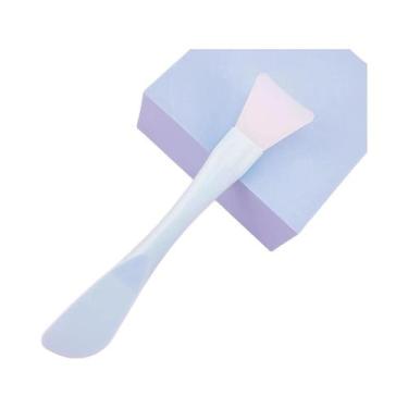 Imagem de Pincel De Silicone Macio Para Máscara Facial Com Espátula, Pincel De D