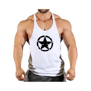 Imagem de Camiseta De Fitness Slim Fit Em Malha Para Homens, Roupas De Musculaçã