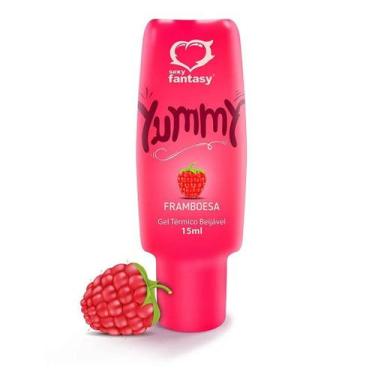 Imagem de Gel Térmico Beijável Yummy 15ml - Sexy Fantasy, Framboesa