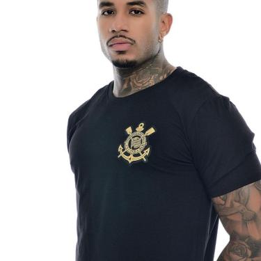Imagem de Camisa Corinthians Basic Ouro Masculina-Masculino