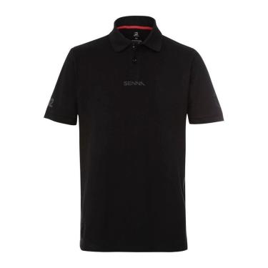 Imagem de Camisa Polo Helmet Ayrton Senna-Masculino