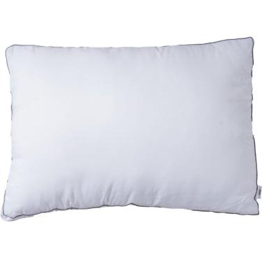 Imagem de Travesseiro Toque De Plumas 50x70 Suporte Médio Branco