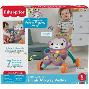 Imagem de FISHER-PRICE Andador e Apoiador Macaco Mattel