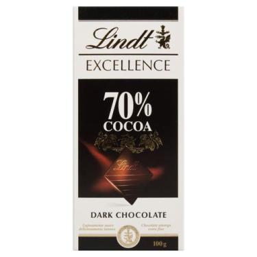 Imagem de Chocolate Suiço LINDT Excellence Dark 70% 100g