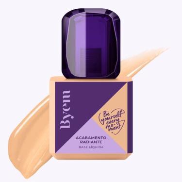 Imagem de Base Líquida Acabamento Radiante Cor:Bege3 - Byem, Bege3