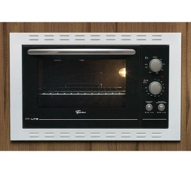 Imagem de Forno Elétrico De Embutir Fischer 44L Fit Line Branco 127V
