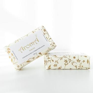Imagem de 2 Sabonetes Em Barra Vegetal Hidratante Felicità 150G Aromá - Aroma