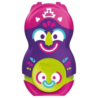 Imagem de Apontador com borracha 2 em 1 Loopy Totem Maped