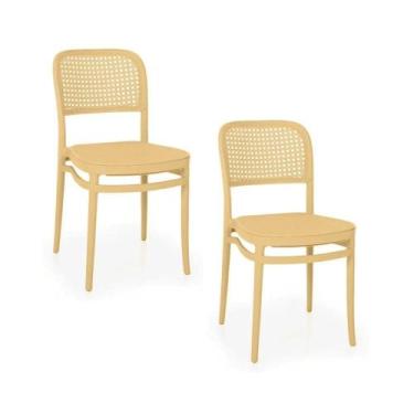 Imagem de Cadeira De Jantar Roma Para Sala E Cozinha Bege 2 - Oficial Webshop