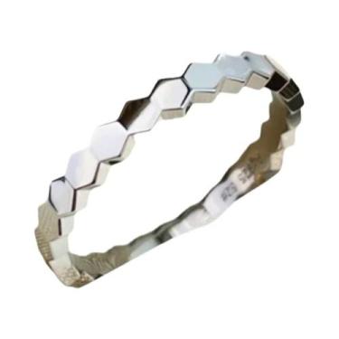 Imagem de Conjunto De Anéis Femininos Em Prata Esterlina 925 Com Design De Colme