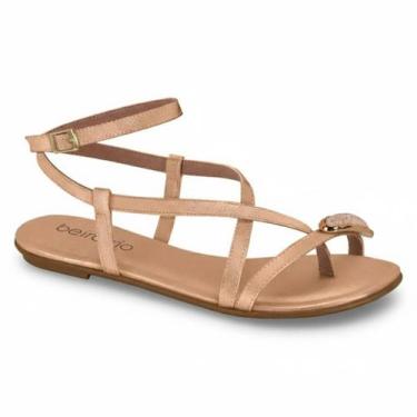 Imagem de Sandália de Dedo Feminina Beira Rio Rasteira Confortável Original -, O