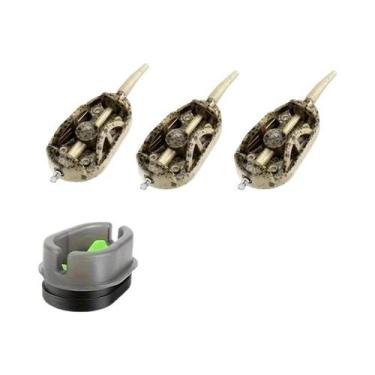 Imagem de Kit De Pesca De Carpa Com Chumbadas Multicoloridas Duráveis E Pesos Va