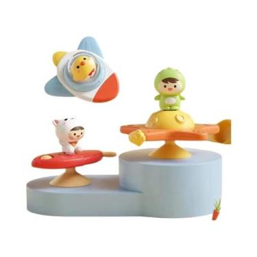 Imagem de Brinquedos De Banho Montessori Para Bebês, Brinquedo Sensorial Giratór