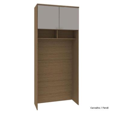 Imagem de Guarda Roupa Modulado Ponte 100cm 2 Portas 245cm Alt Setiba - Móveis R