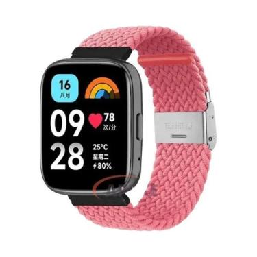 Imagem de Pulseira Elástica Trançada De 22mm Para Redmi Watch 3/5 Lite, Ajustáve